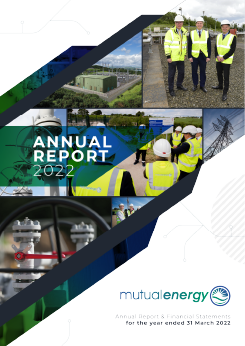 Mutual Energy Annual Report 2022 Cover
