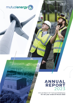 Mutual Energy Annual Report 2023 Cover
